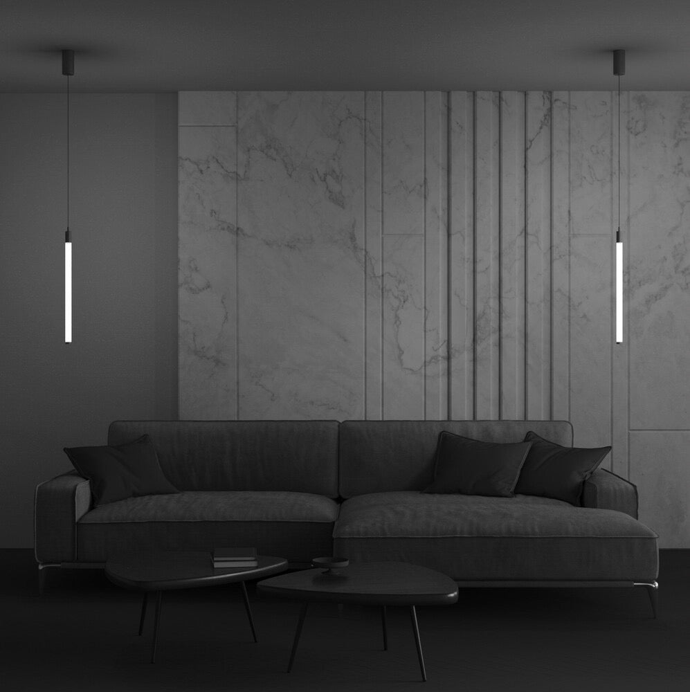 Ray Small/ Large LED Hanging Light - White/Gold/Black Finish