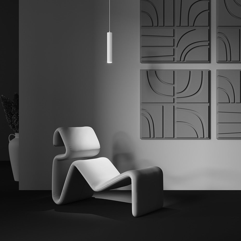 Focus LED 3000K/4000K  Pendant Light- Black/ White Finishes