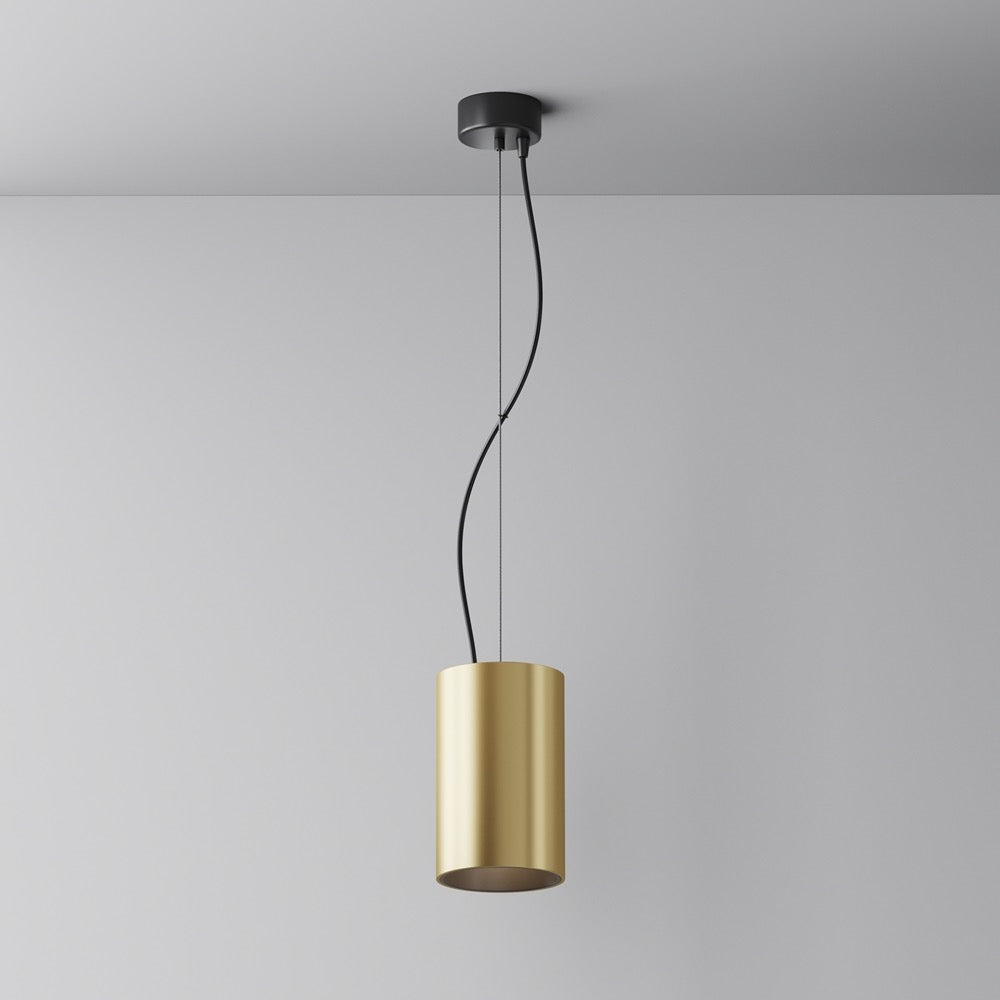 Efir 3000K Pendant Light- Black/ Gold/ White