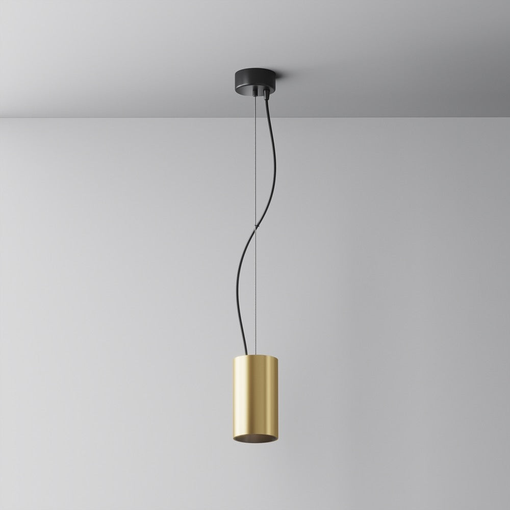 Efir 3000K Pendant Light- Black/ Gold/ White