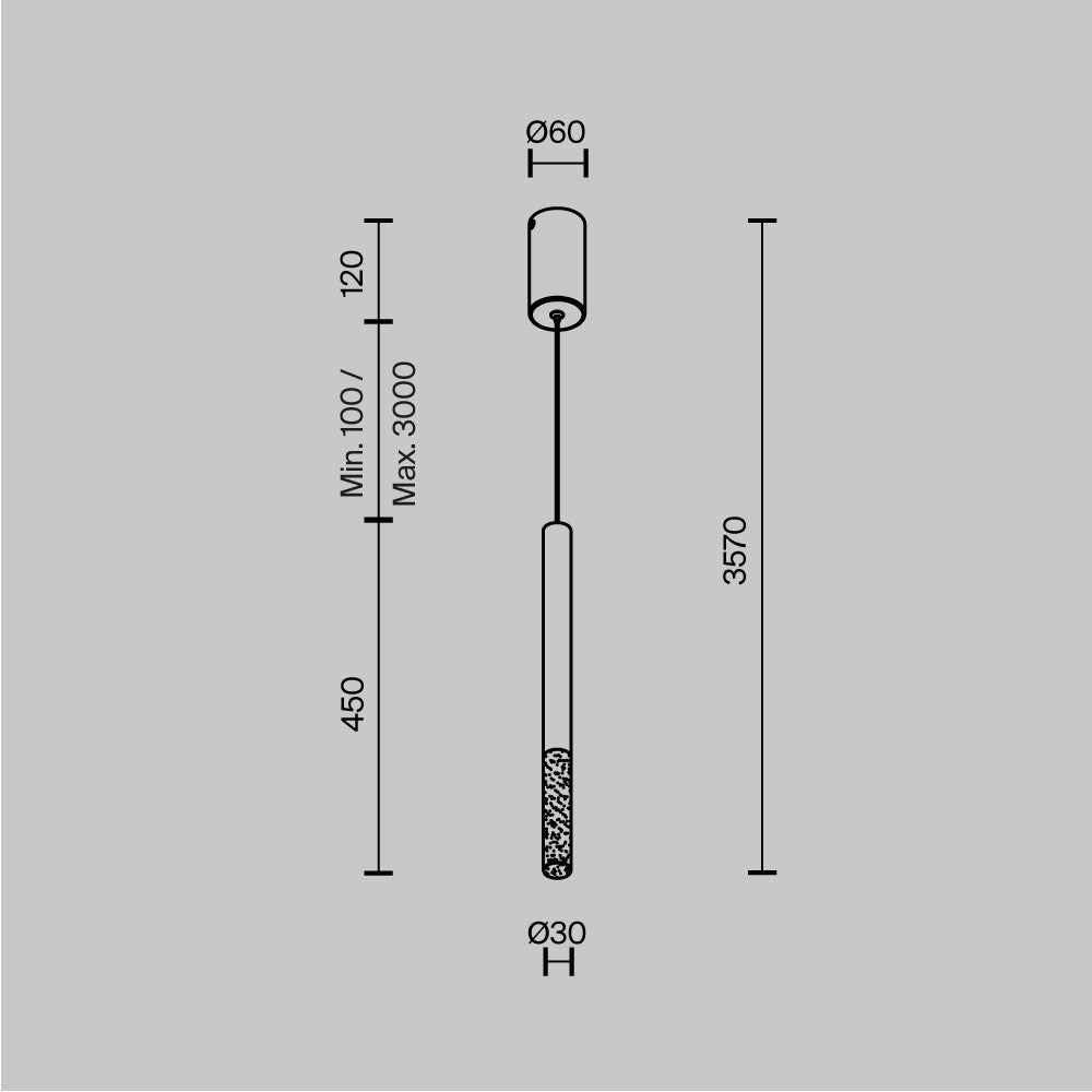 Pro Shade Pendant luminaire- Gold/ White/ Black