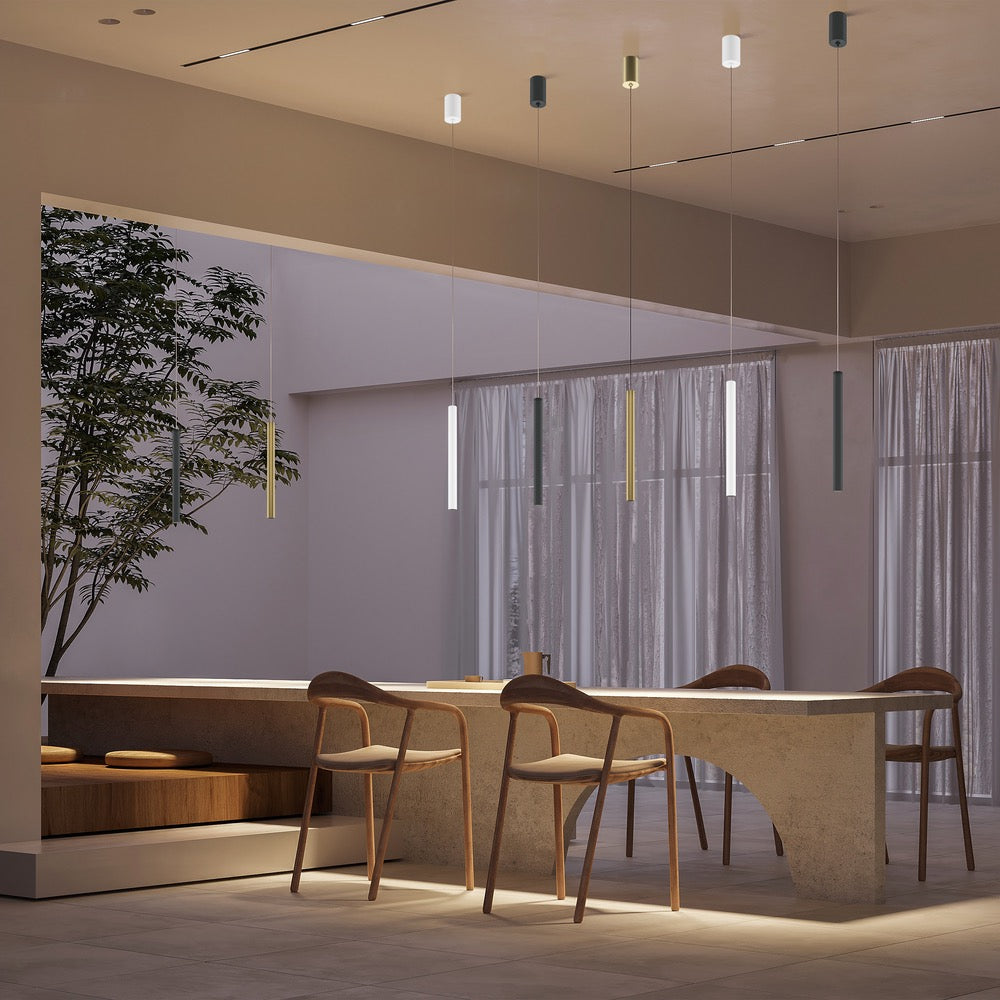 Pro Base Pendant Light- Gold/ Black/ White