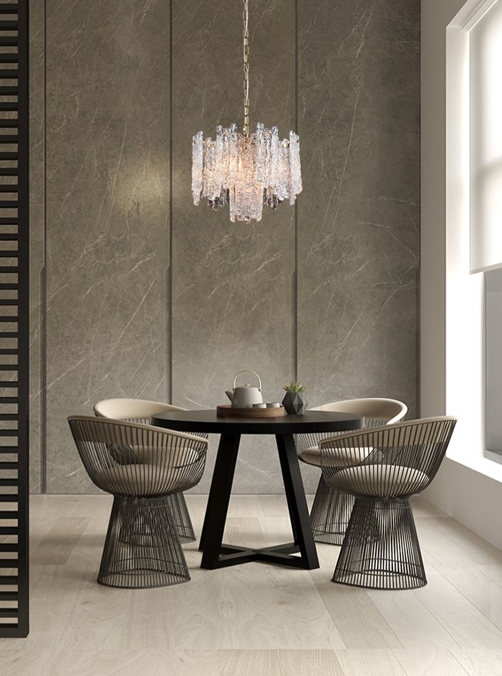 Tundra 5/10Lt Centre Ceiling Light - Aged Brass