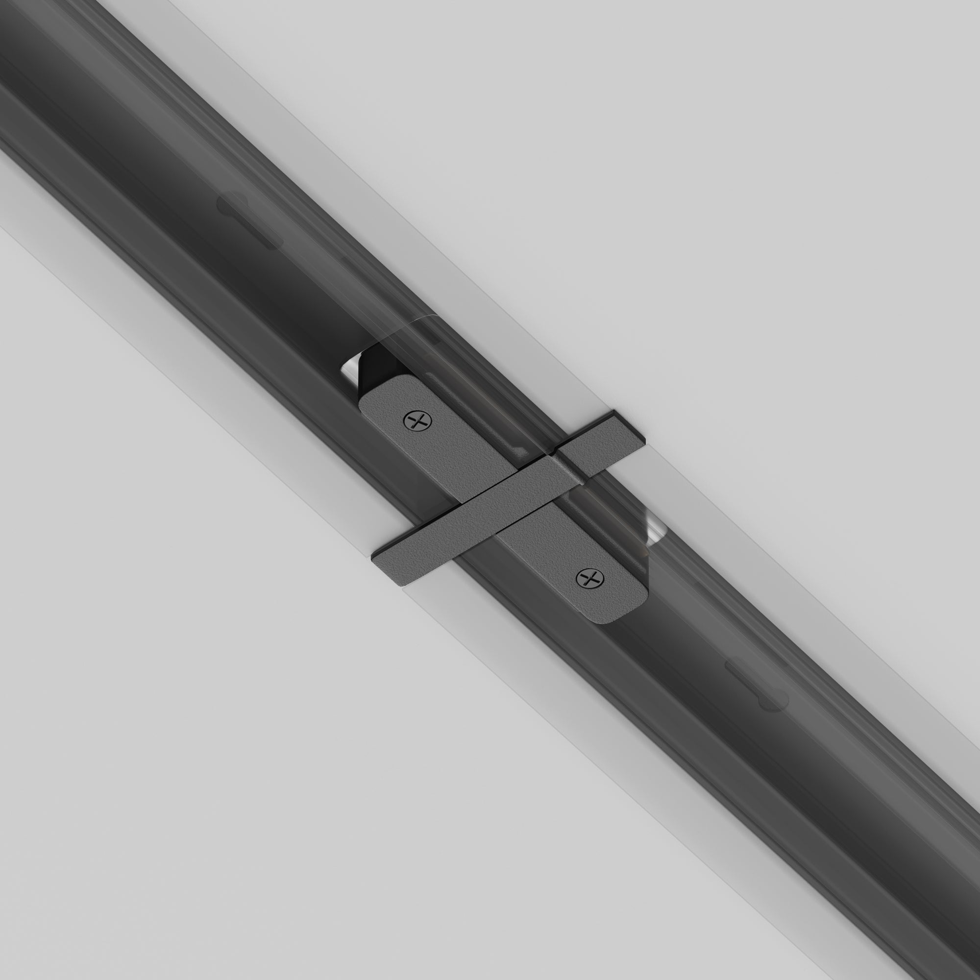 Straight connector Unity recessed Components for build-in track system