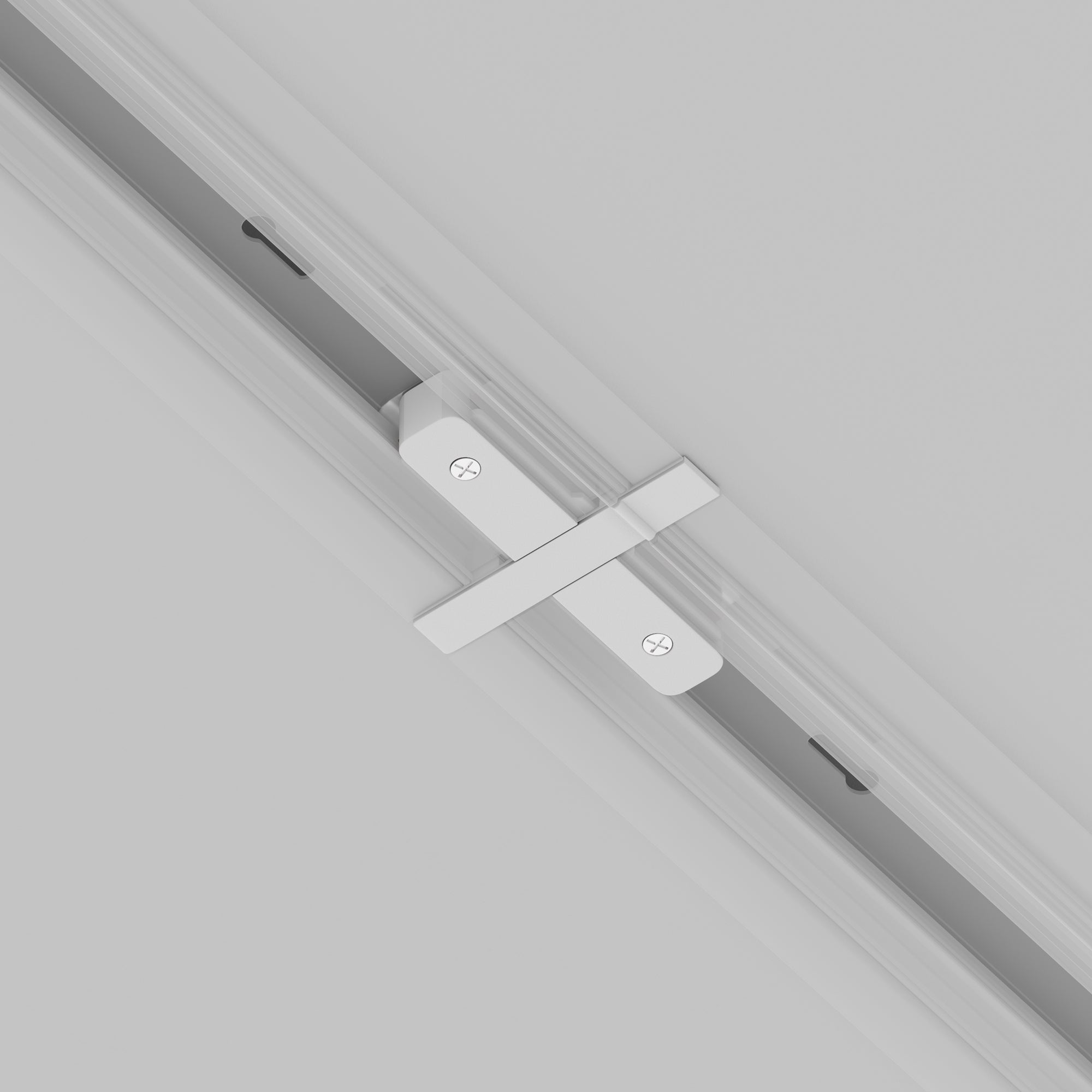 Straight connector Unity recessed Components for build-in track system