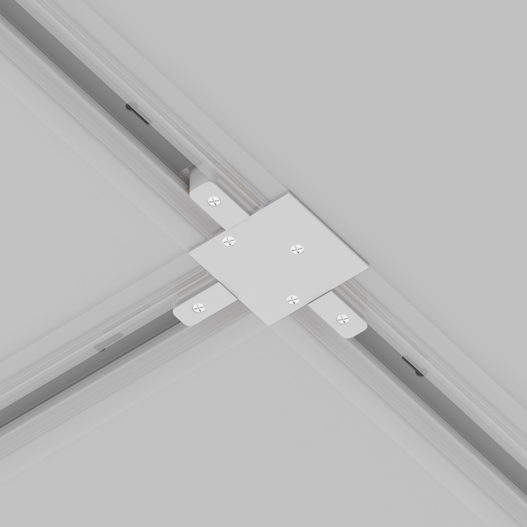 T-connector Unity recessed Components for build-in track system