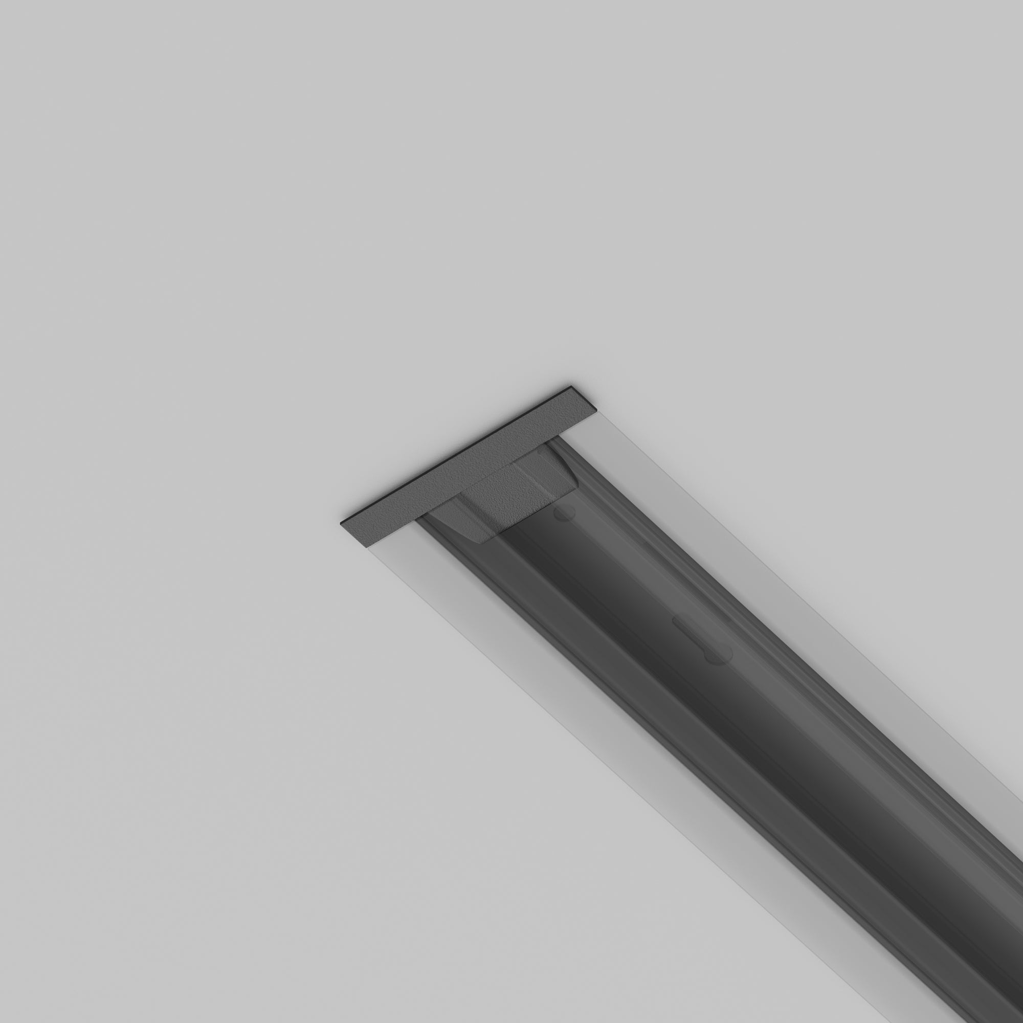 End cap Unity 1 pcs Components for build-in track system