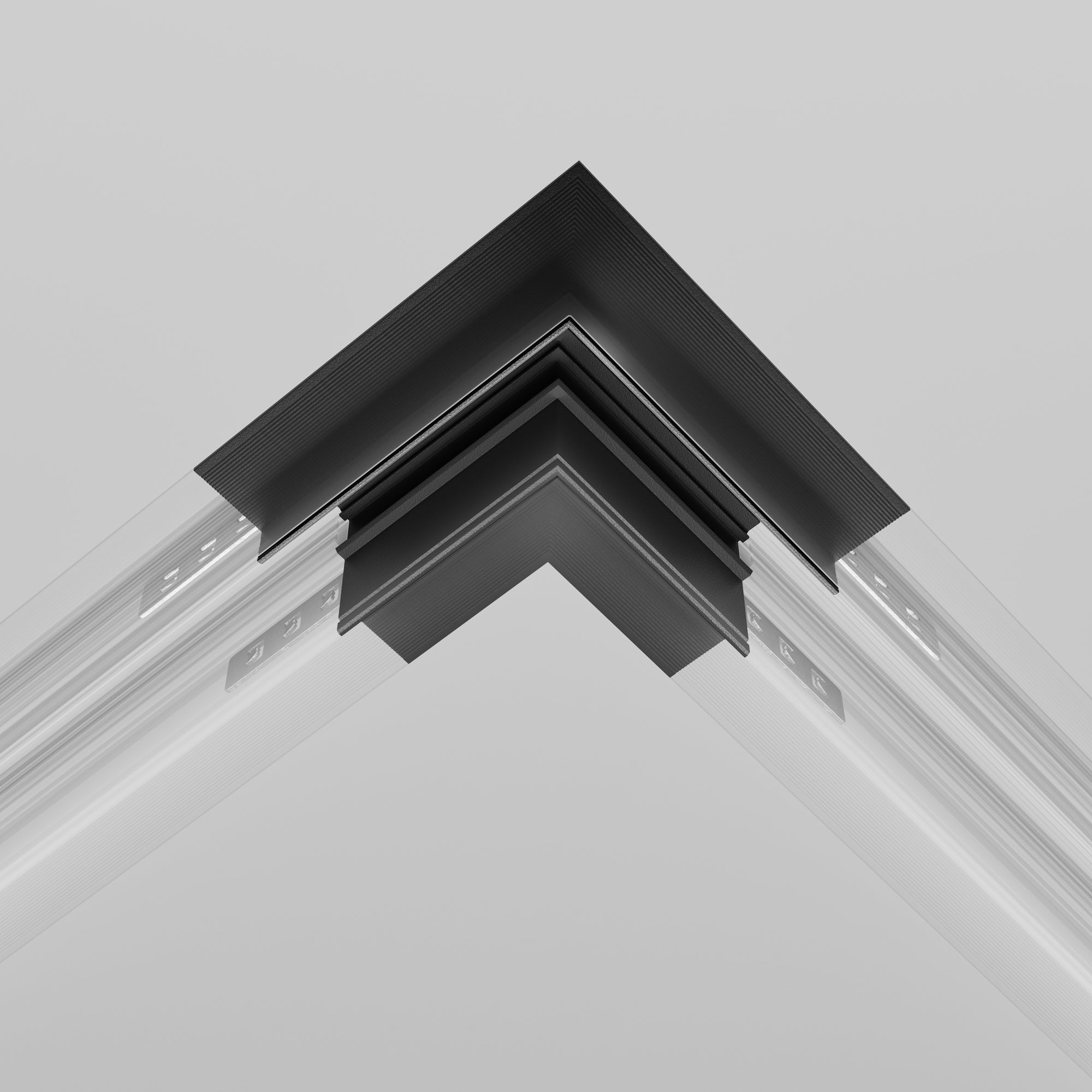 L-connector Exility recessed