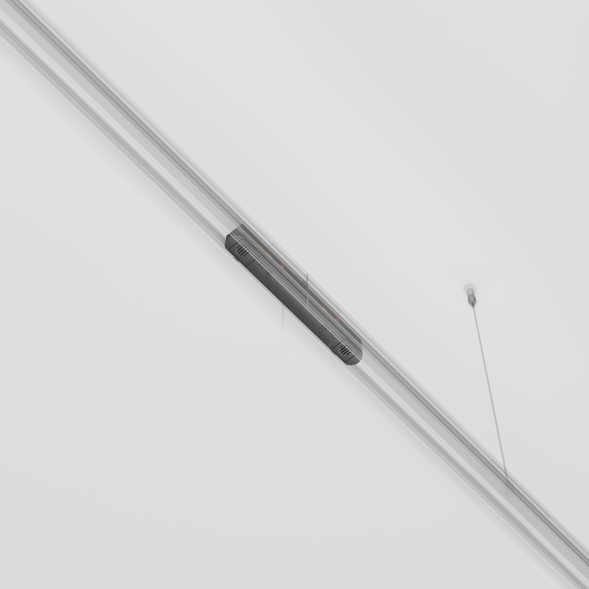 Straight power connector Exility