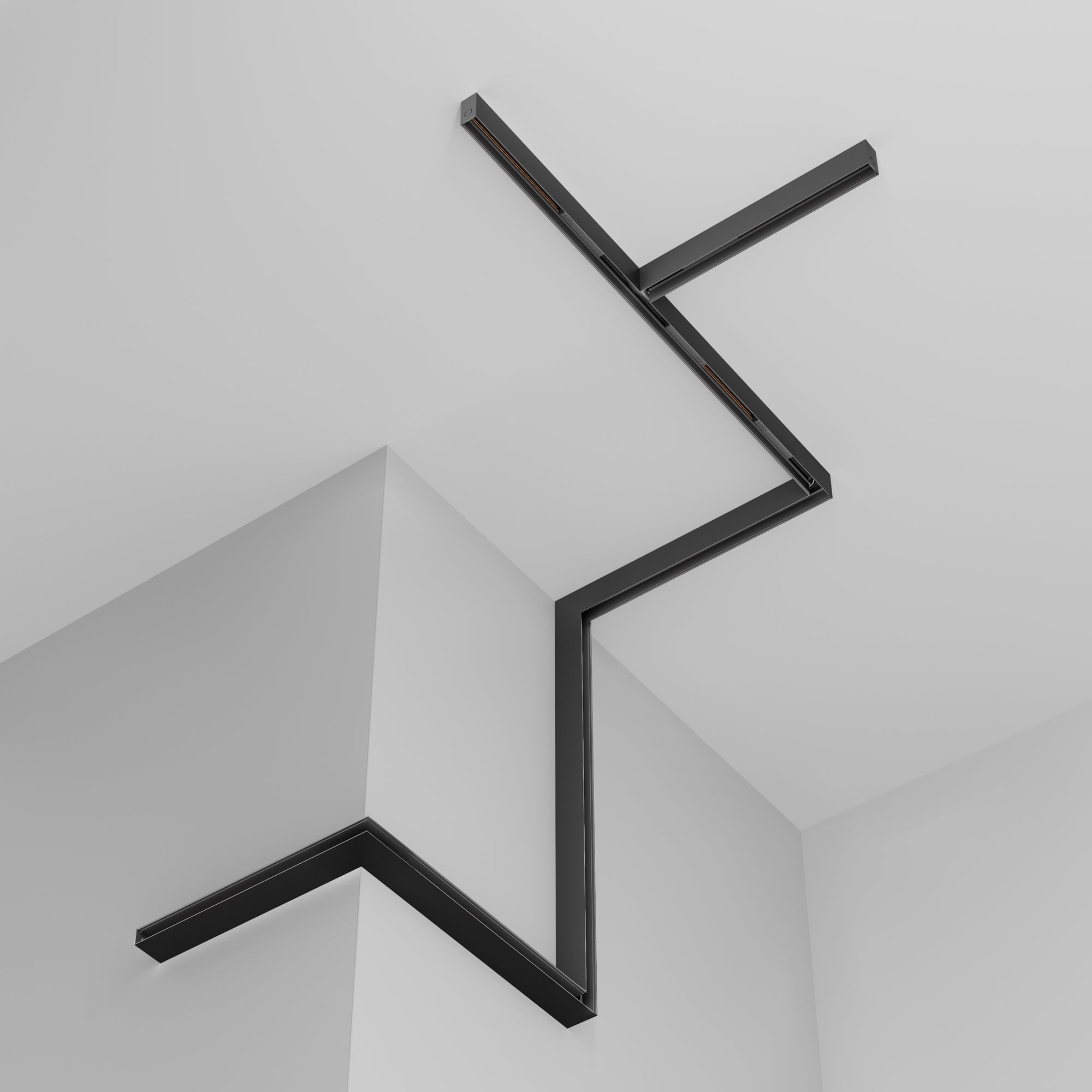 Track Exility surface-mounted/suspended white