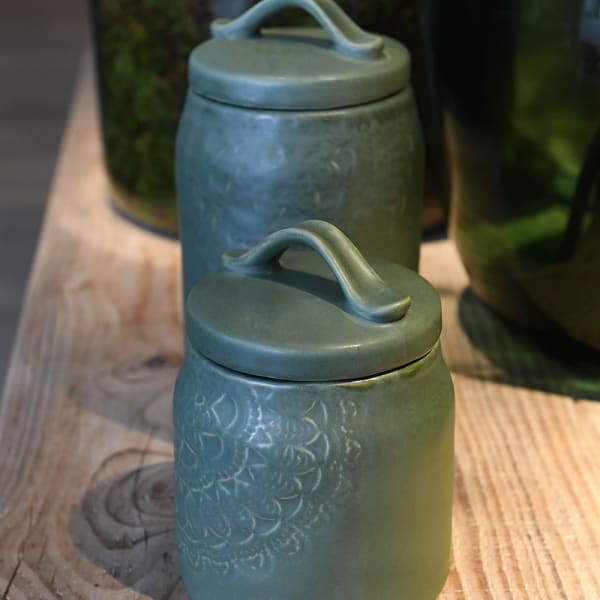 Olive Canister- Large/ Small