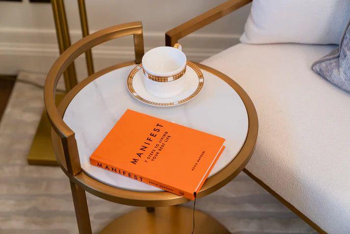 Tours Side Table Bronze - Finish