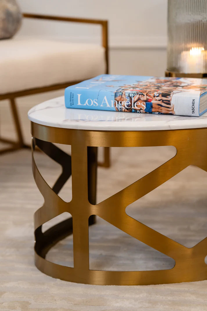 Cannes Coffee Table Gold - Finish