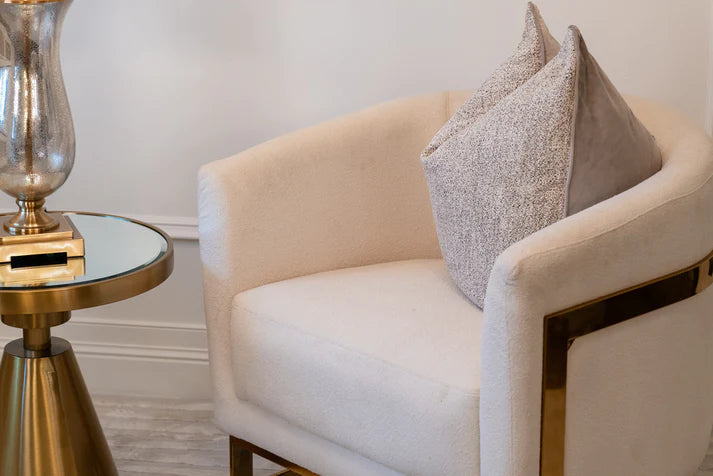 Toro Sofa Chair Gold - Finish