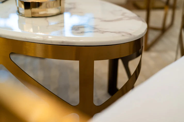Cannes Coffee Table Gold - Finish