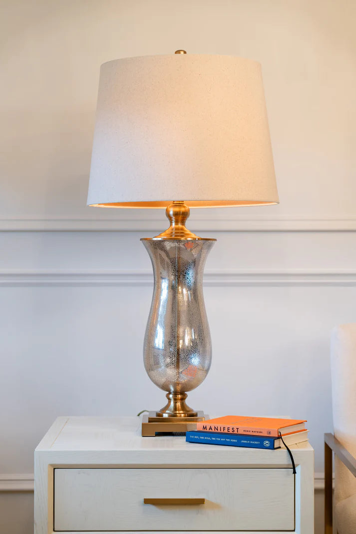 Capri 1 Drawer Side Table Gold - Finish