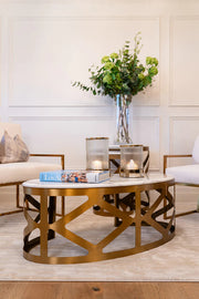 Cannes Coffee Table Gold - Finish