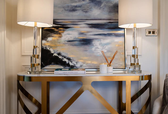 Cannes Console Table Gold - Finish