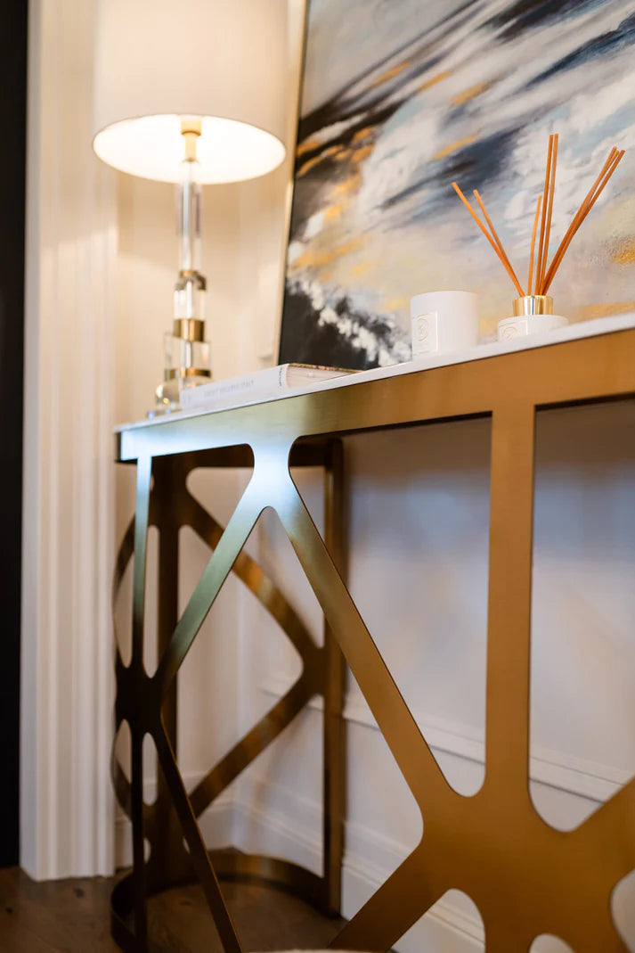 Cannes Console Table Gold - Finish