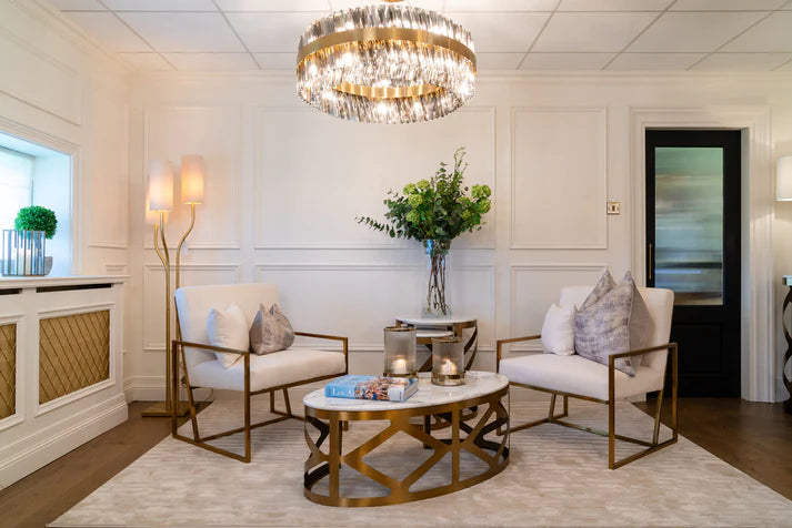 Cannes Coffee Table Gold - Finish