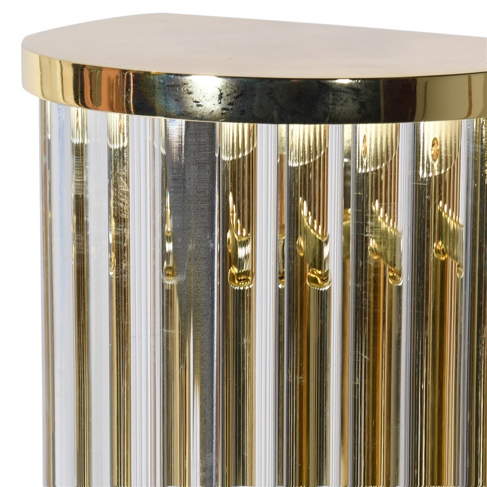 Ronne Gold Crystal Wall Light