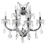 Kalundborg Silver Crystal Wall Light
