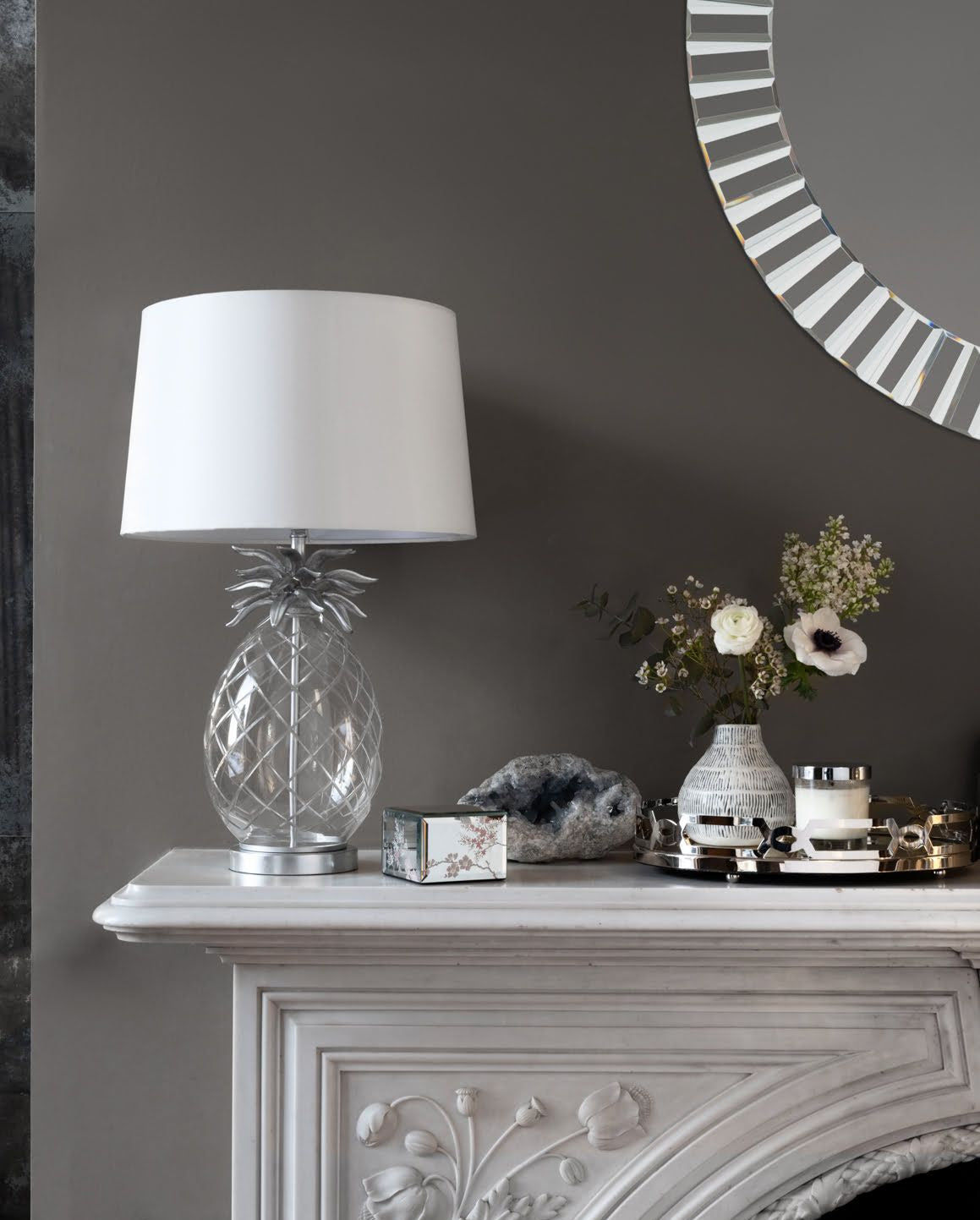 Capri Rounded Bevelled Mirror - Small and Large