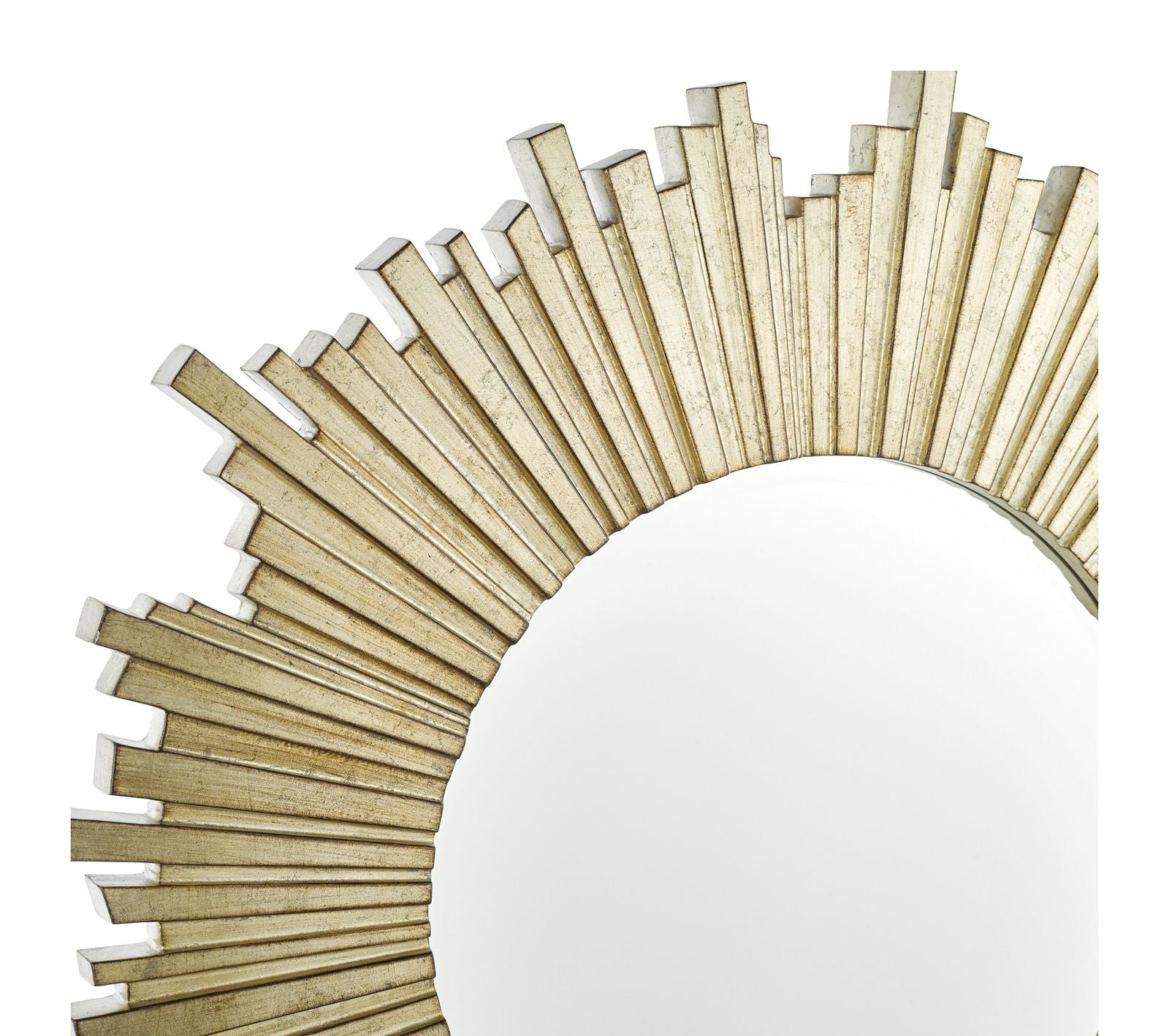 Lovell Round Mirror Champagne
