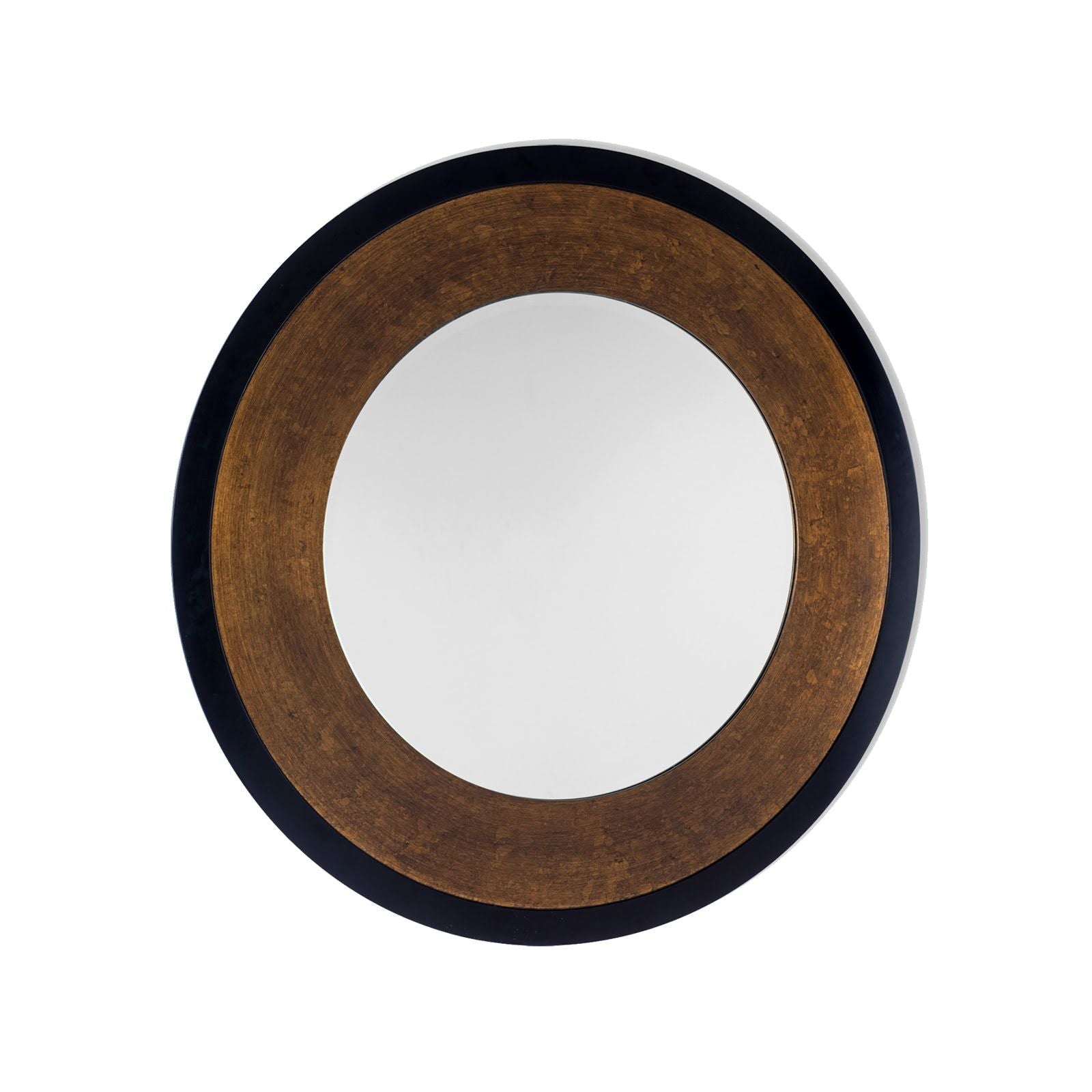 Cara Round Mirror Mottled Bronze -  Small and Large