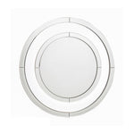 Evie Round Mirror Clear Frame - Small and Large