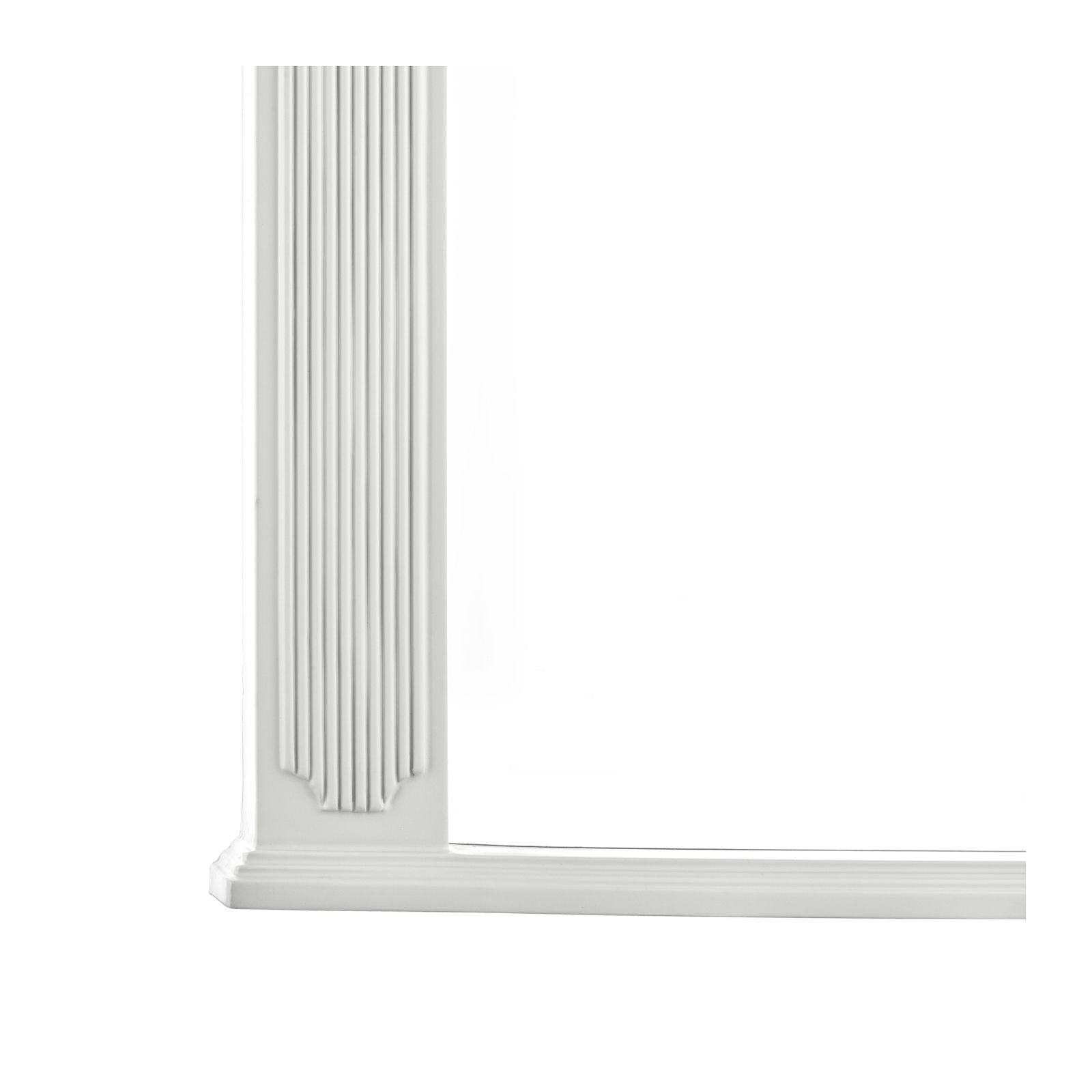 Rossett Rectangle Mirror - Grey