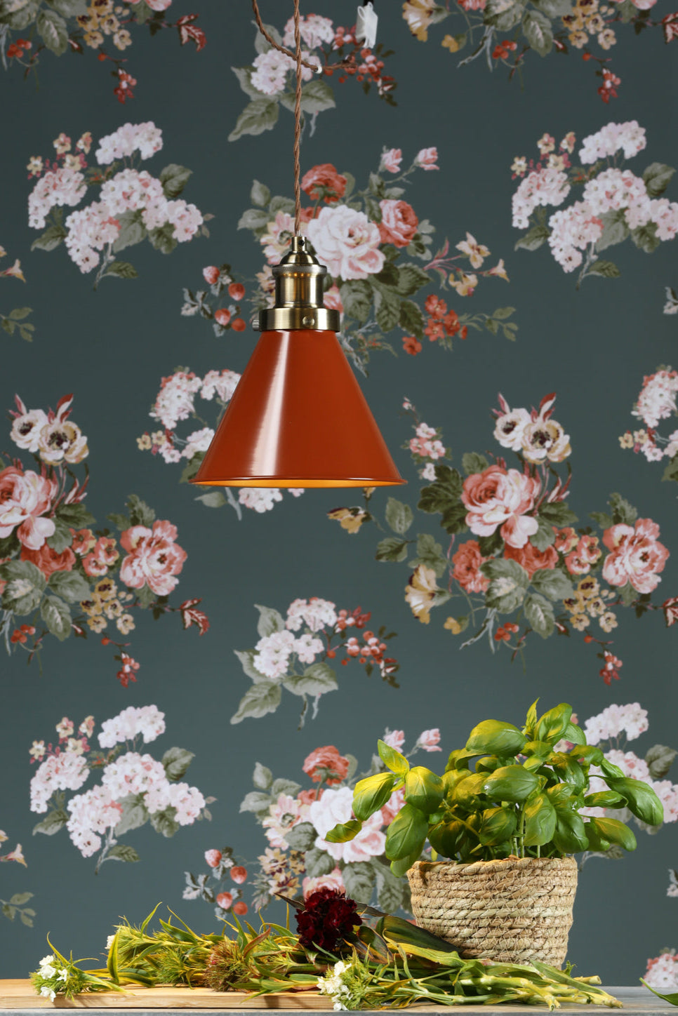 Rufus Small/Large Pendant Various Finishes E27