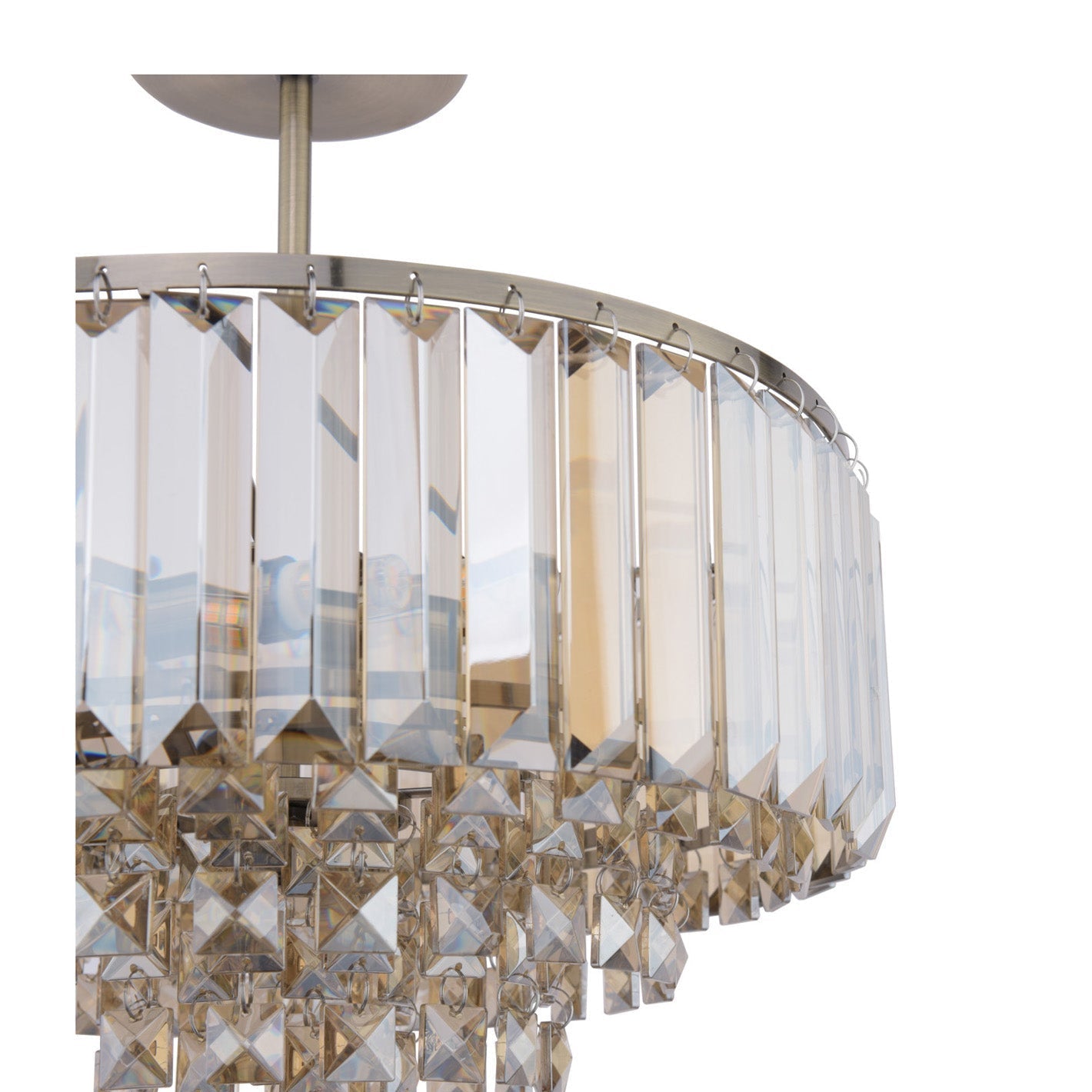 Vienna 3/5Lt Semi Flush In Various Finishes G9