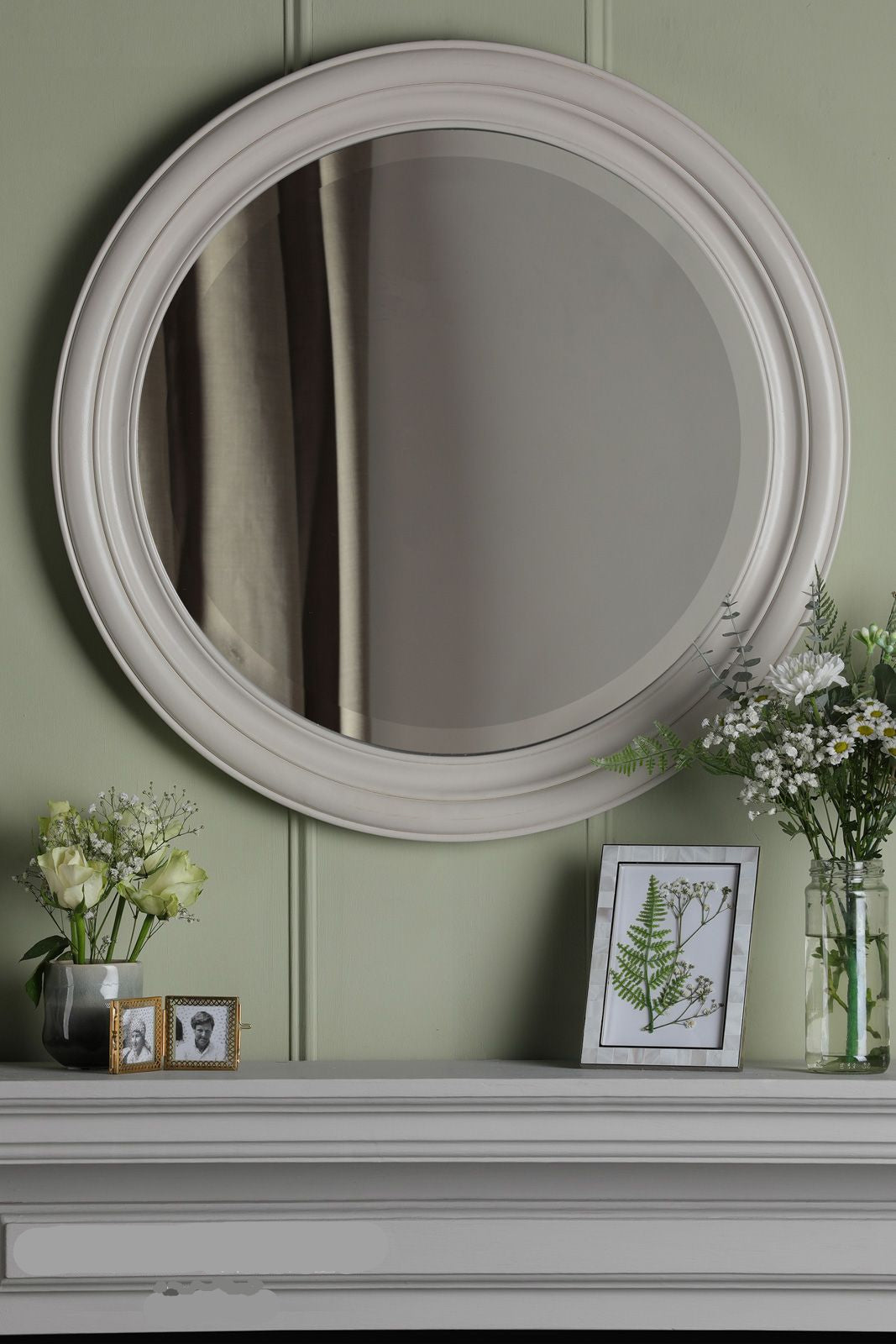 Tate Mirror - Distressed Wood