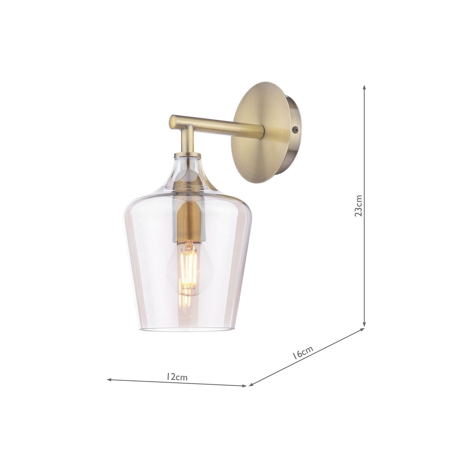 Ockley Wall Light - Various Colours