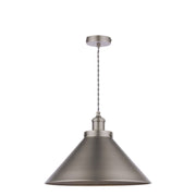 Rufus Small/Large Pendant Various Finishes E27