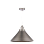 Rufus Small/Large Pendant Various Finishes E27