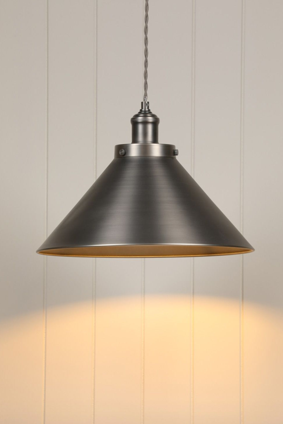 Rufus Small/Large Pendant Various Finishes E27