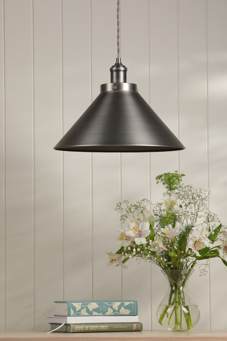 Rufus Small/Large Pendant Various Finishes E27