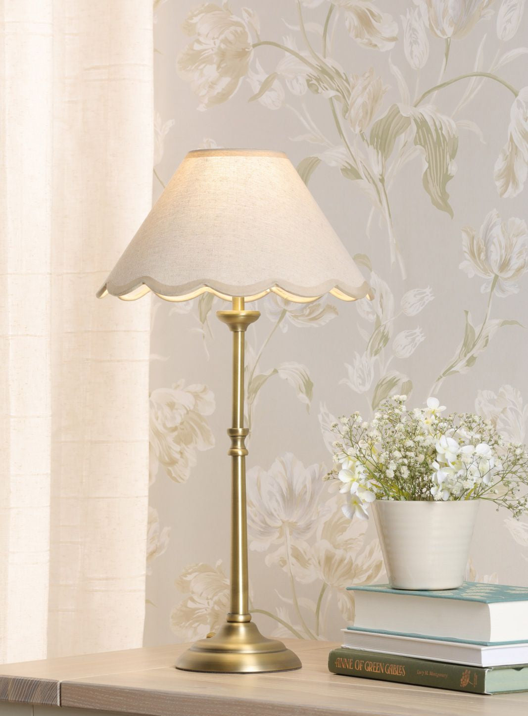 Cordwell Table Lamp Various Finishes With Shade E14