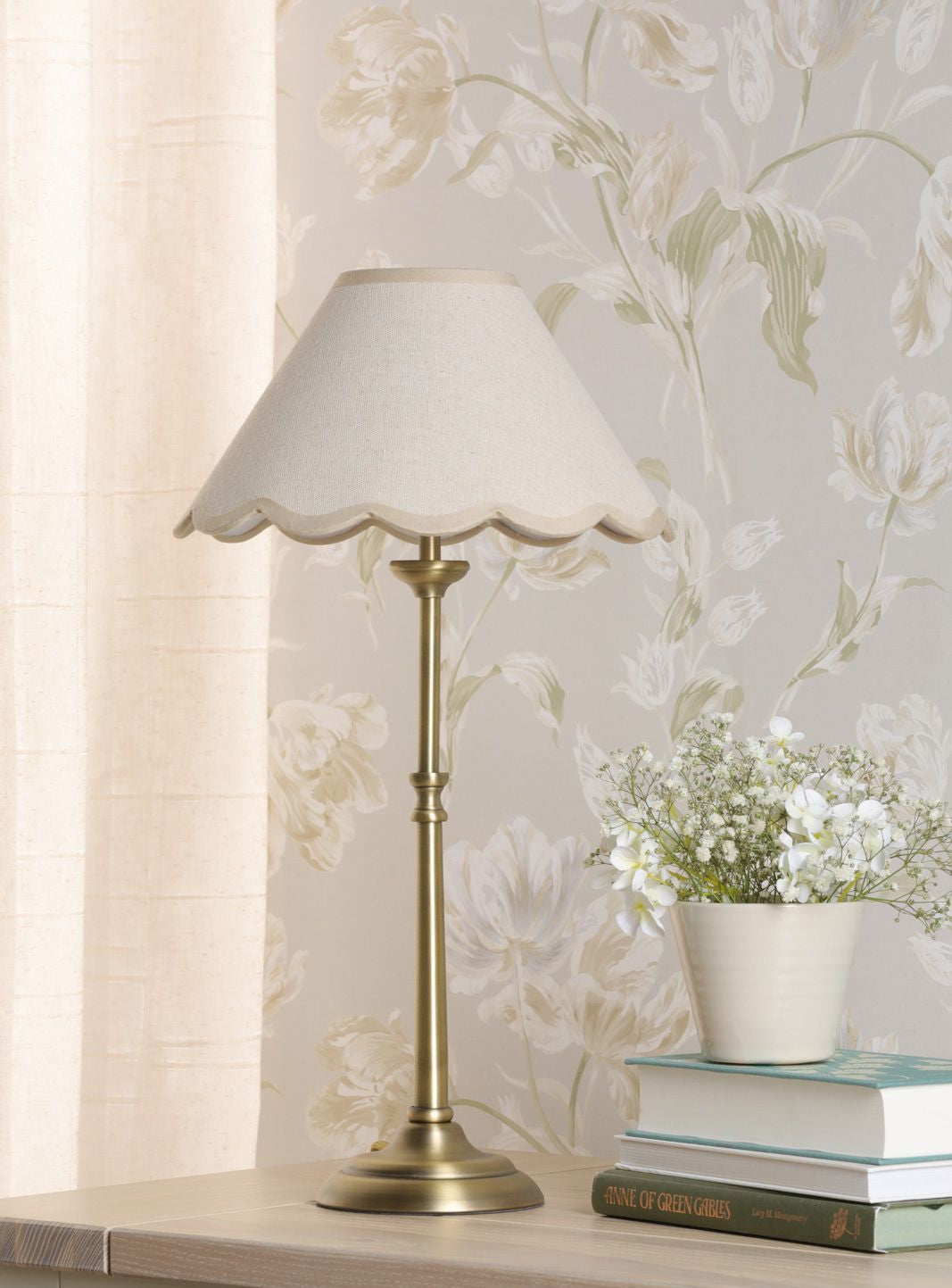 Cordwell Table Lamp Various Finishes With Shade E14