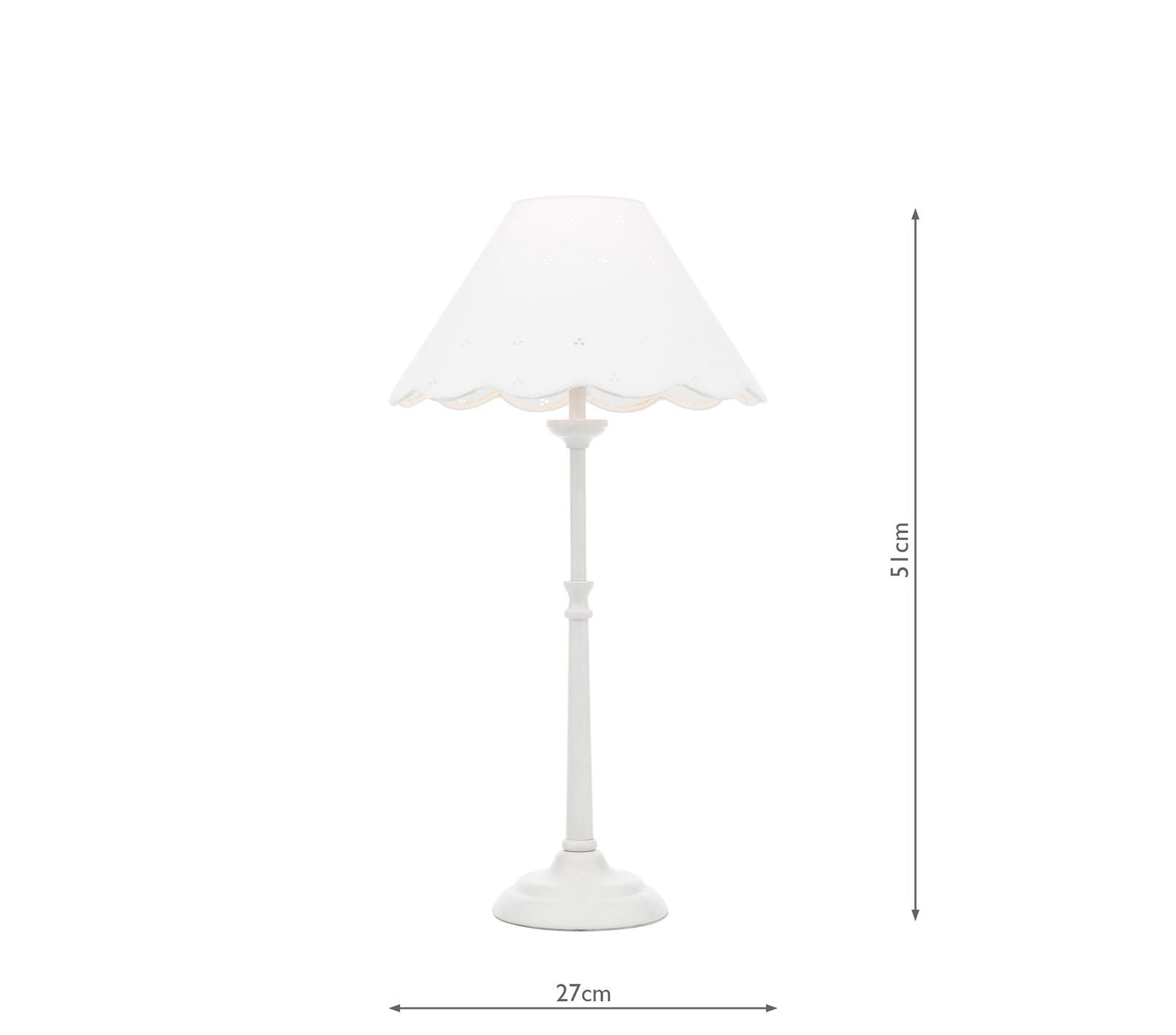 Cordwell Table Lamp Various Finishes With Shade E14