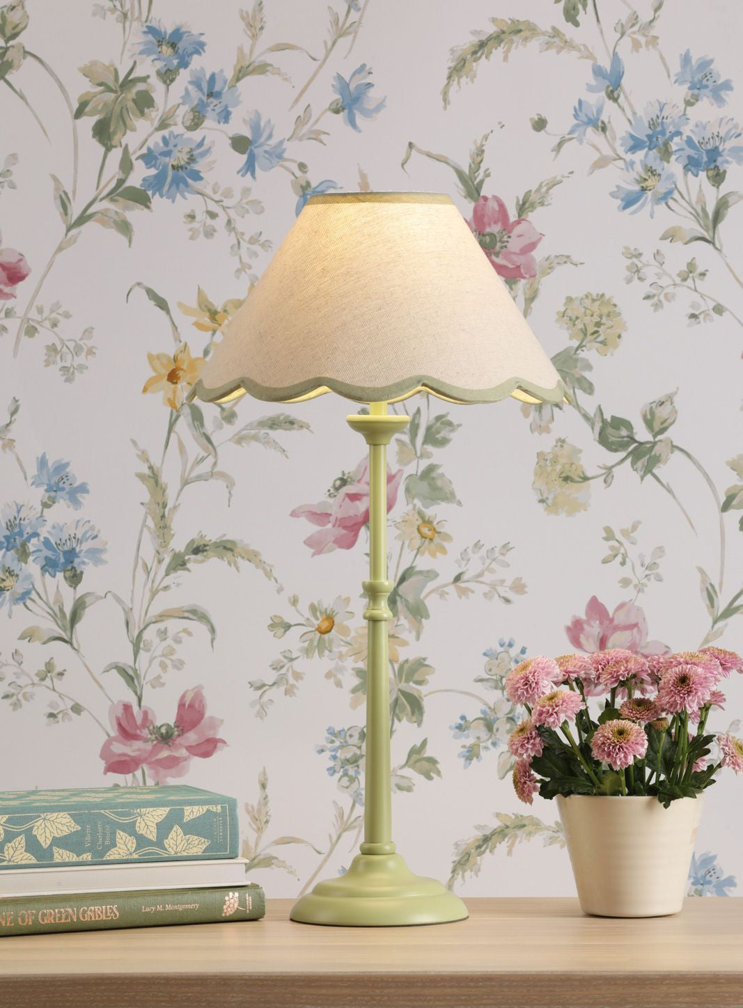 Cordwell Table Lamp Various Finishes With Shade E14