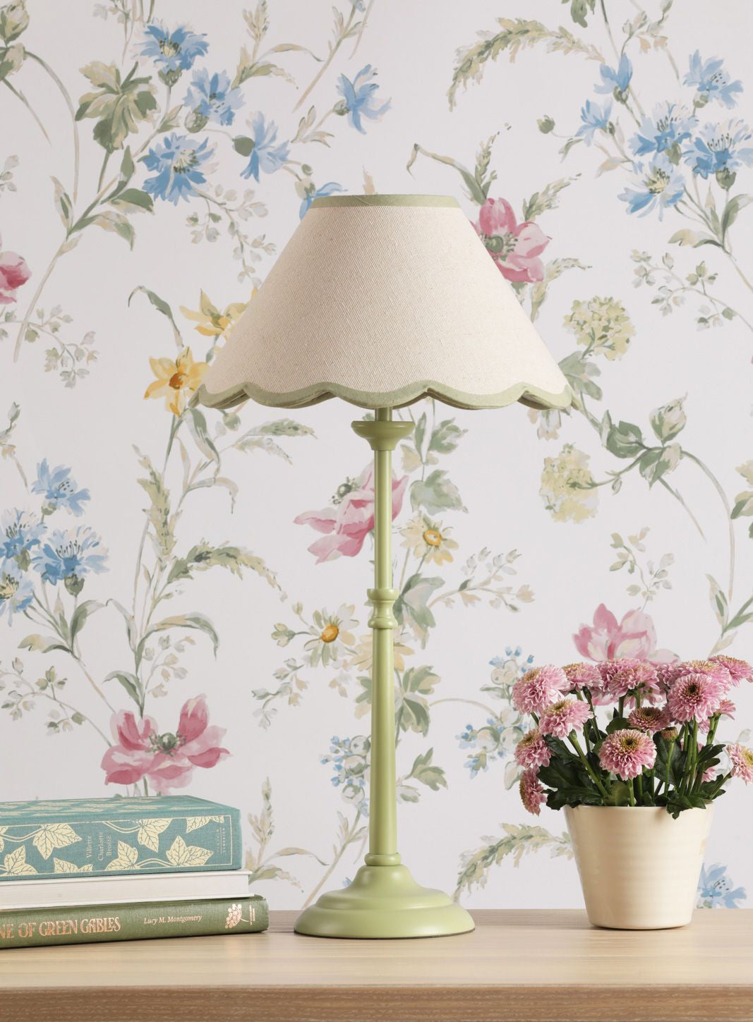 Cordwell Table Lamp Various Finishes With Shade E14