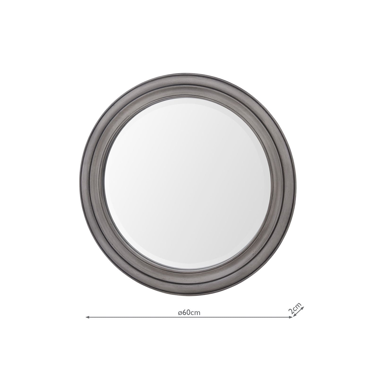 Tate Mirror - Distressed Wood