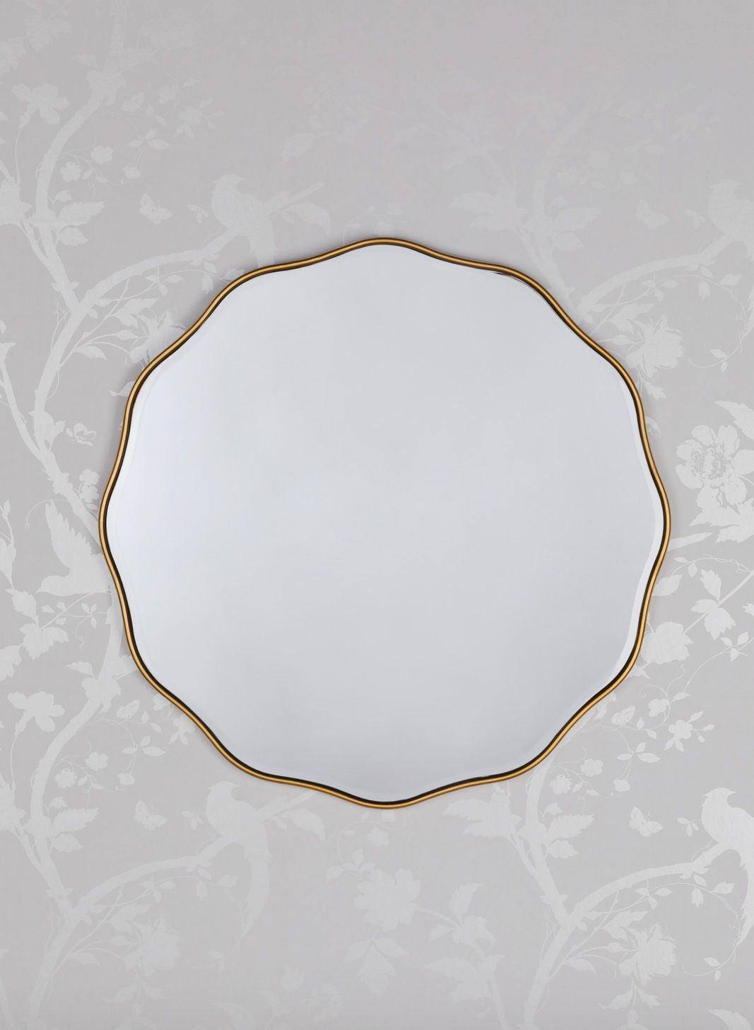 Medora Mirror - Matte Gold - Oval and Round