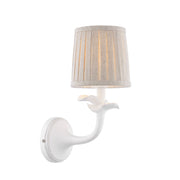 Eleni Wall Light Matt White With Shade