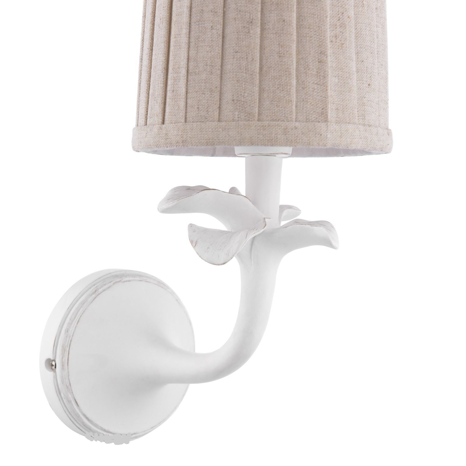 Eleni Wall Light Matt White With Shade