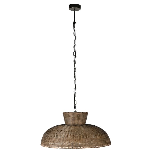 Gio Round Rattan Ceiling Pendant