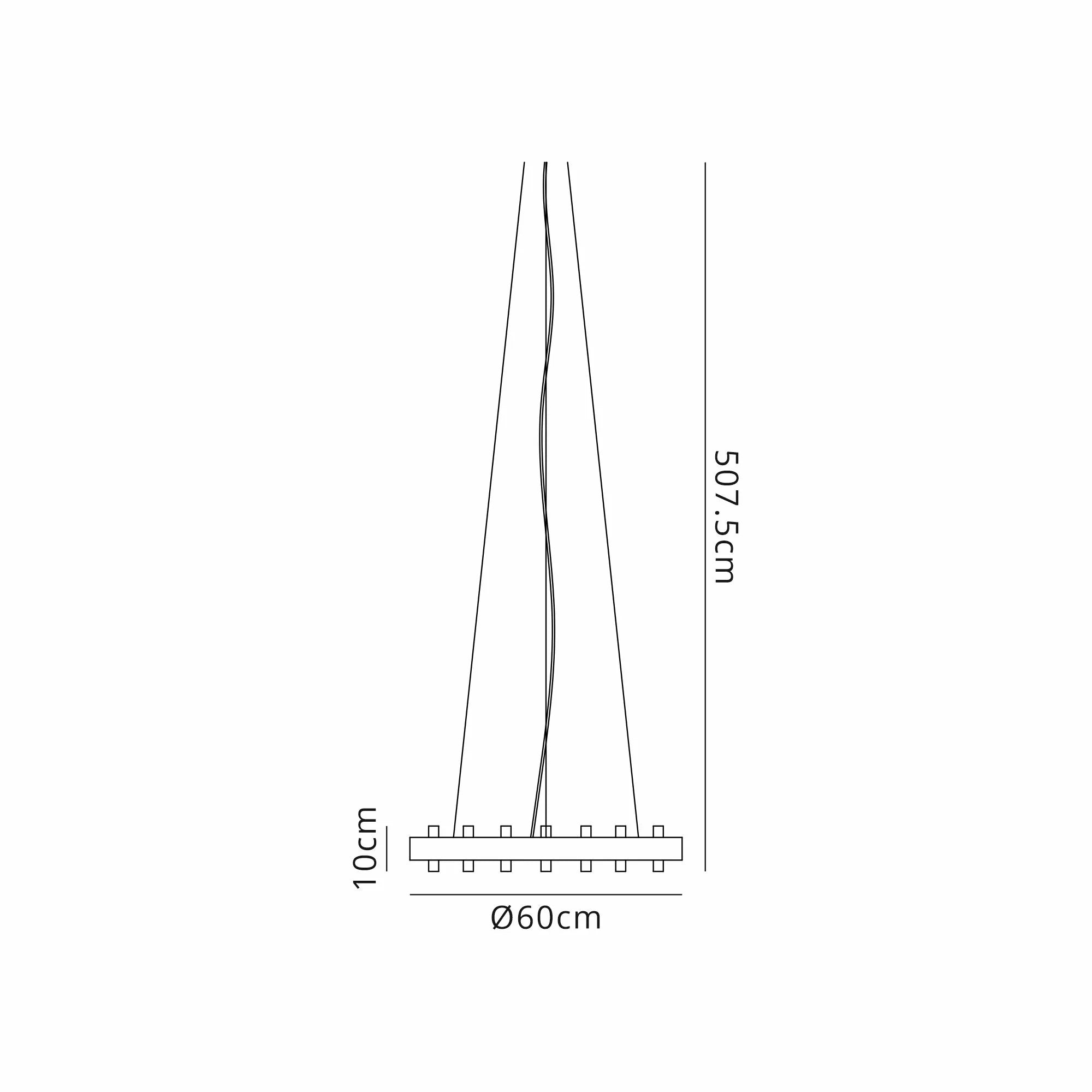 Bellina 2/3/4 Tier Chandelier - Various Sizes & Finishes